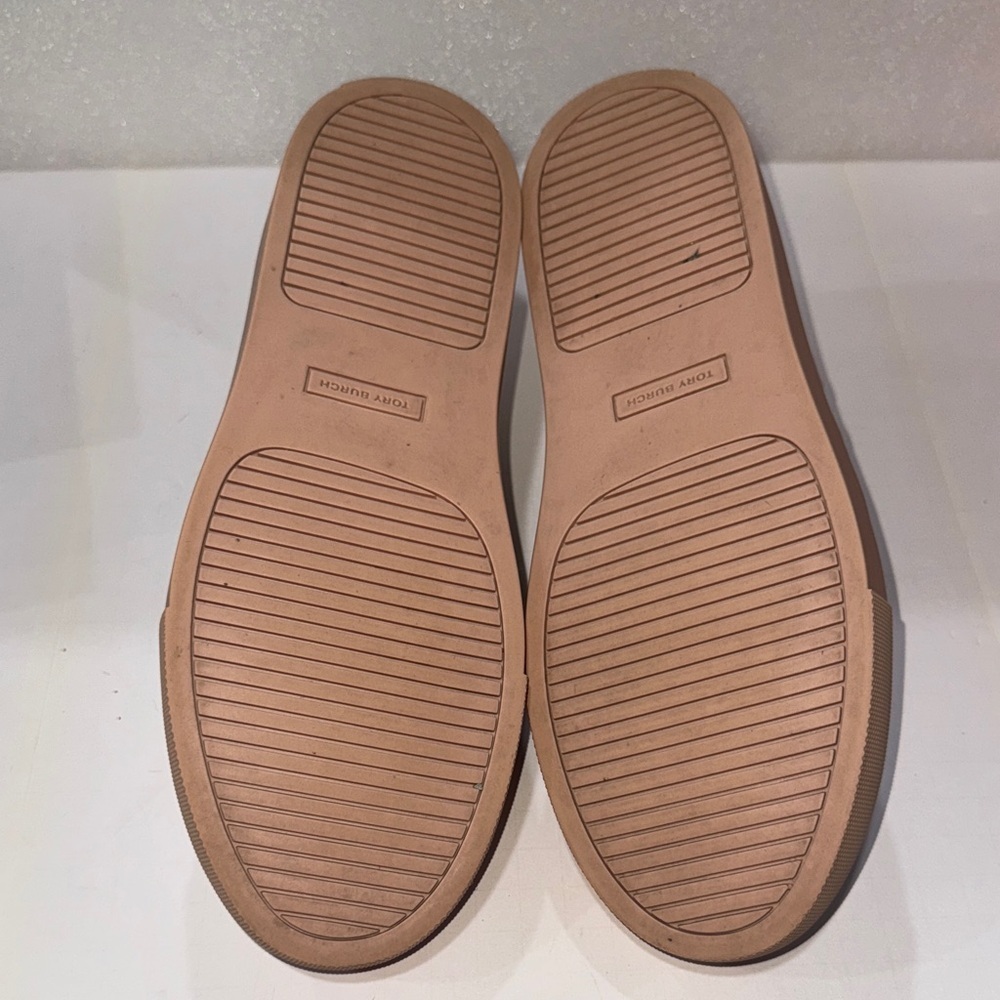 Tory Burch White Quilted Slip-On Loafers - Picture 8 of 12